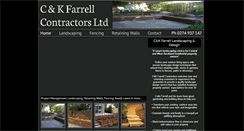 Desktop Screenshot of ckfarrellcontractors.co.nz